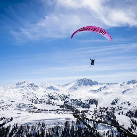 Domek alpejski Le Malatray Spacieux Vue Montagne La Plagne