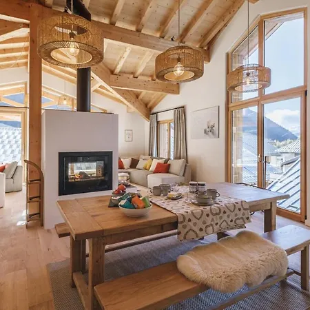 Le Malatray Spacieux Vue Montagne Chalet *